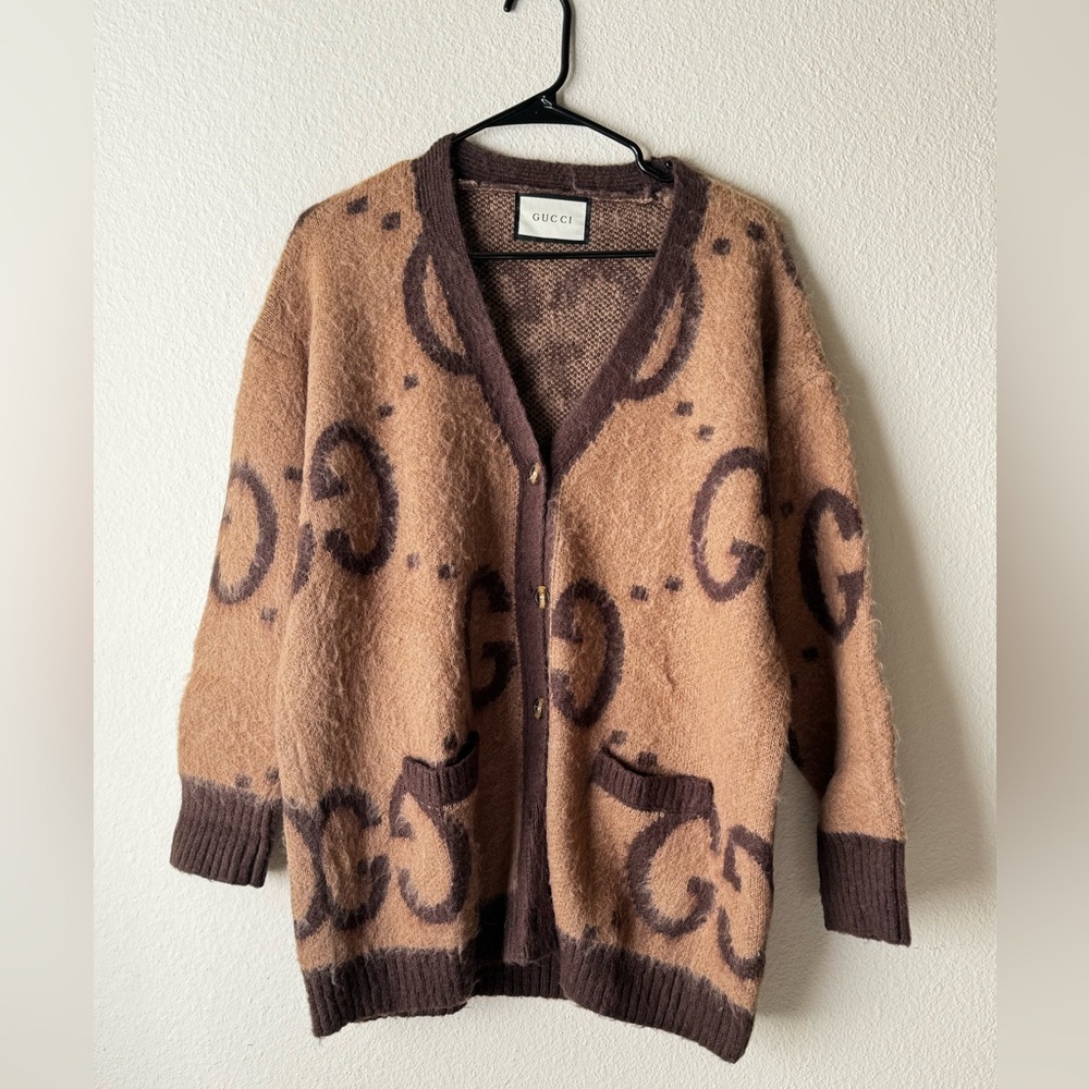 Gucci Wool Oversized Cardigan Coat size Small